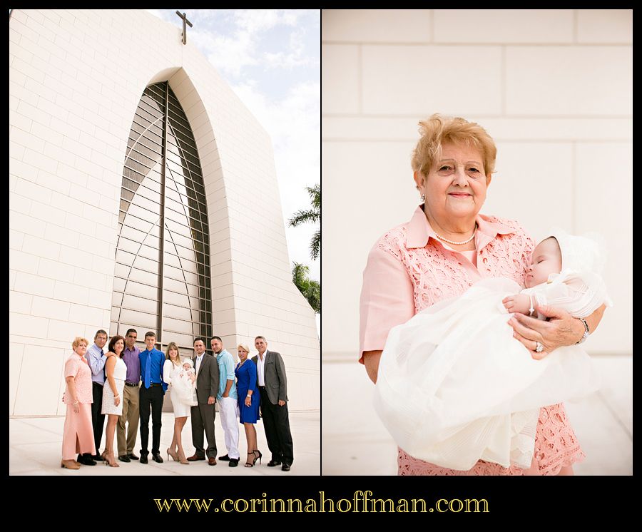 Corinna Hoffman Photography Lily and Ralph's Baby Baptism Miami FL